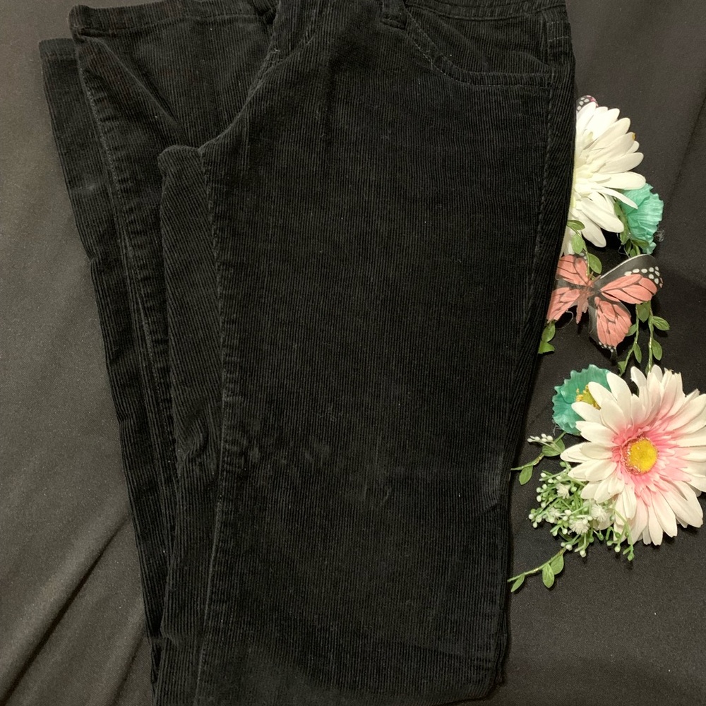 UNIONBAY Black Corduroy Trousers